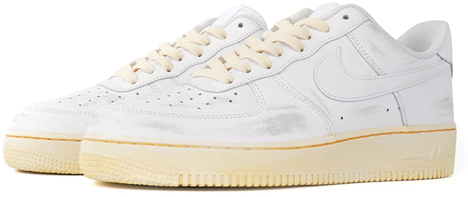 (W) Zapatillas Nike Air Force 1 Low 'Amarillo Blanco Desgastado' DD8959-100(Team拾柒-女款破坏做旧黄白) Lookbook (W) Zapatillas Nike Air Force 1 Low 'Amarillo Blanco Desgastado' DD8959-100(Team拾柒-女款破坏做旧黄白)