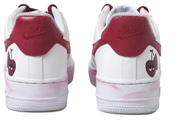 【定制球鞋】 Nike Air Force 1 Low 做舊風 星星 櫻桃 低幫 板鞋 女款 粉玫紅 Purchase 【定制球鞋】 Nike Air Force 1 Low 做舊風 星星 櫻桃 低幫 板鞋 女款 粉玫紅