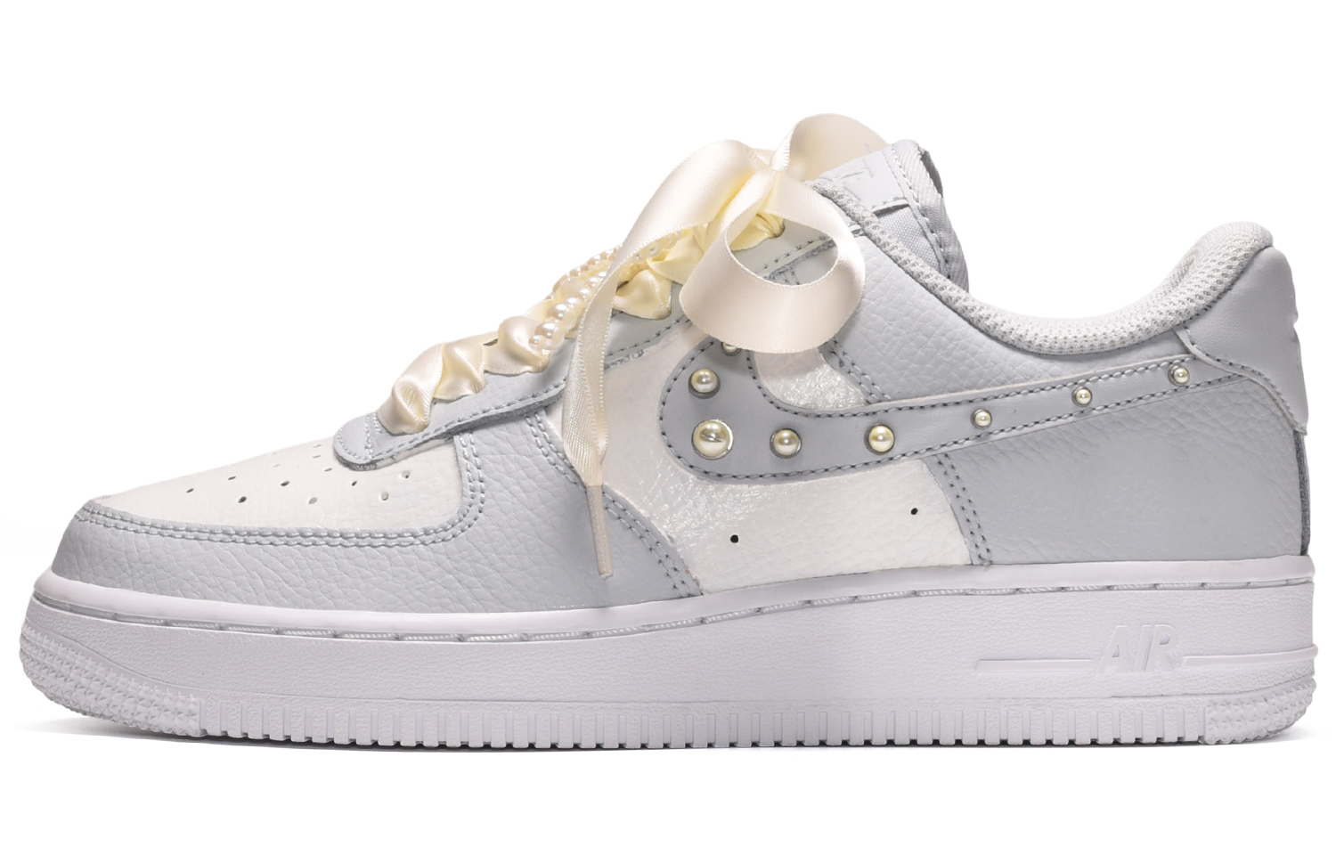 Buy (W) Zapatillas Nike Air Force 1 Low 'Dopamina Perla Girl' DV3810-001(TeamE-女款珍珠少女灰白BOX)