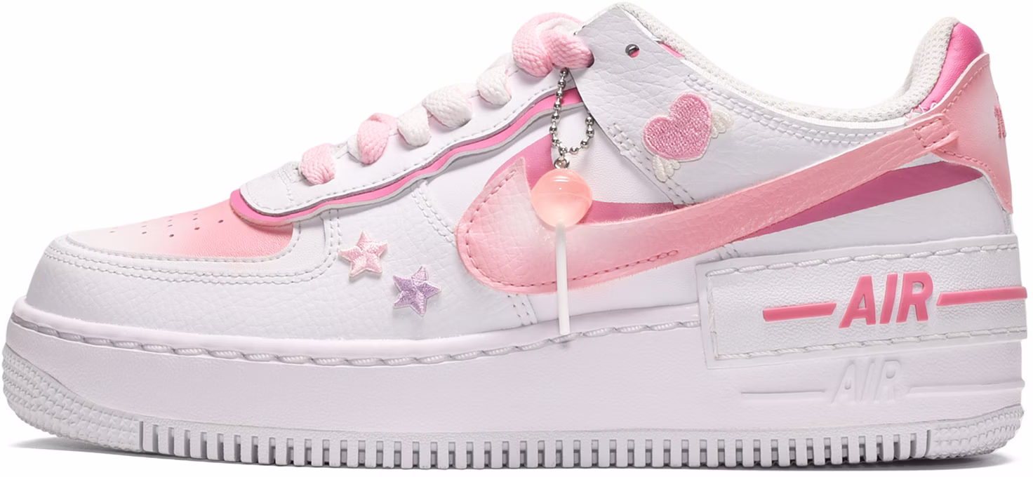 custom-shoes-women-nike-air-force-1-low-dopamine-peach-lollipop
