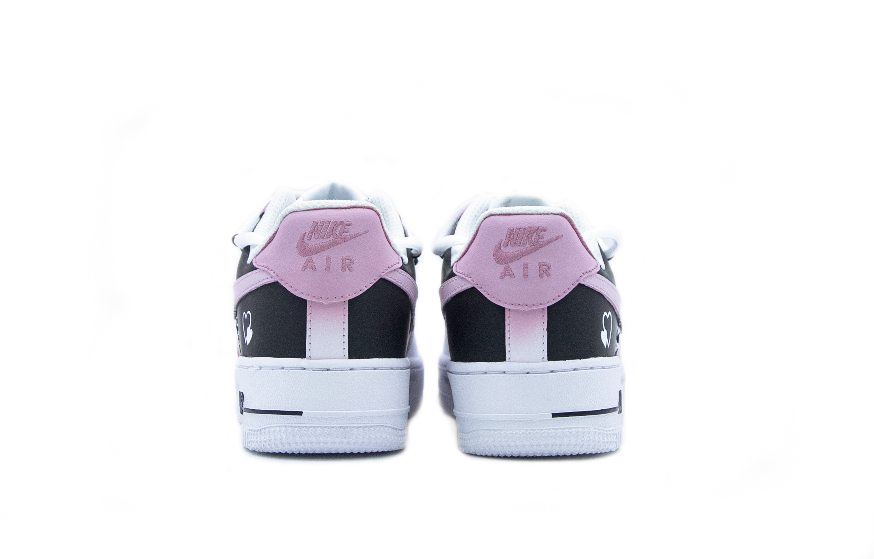 [Custom Shoes] (W) Nike Air Force 1 Low 'Dopamine Black Pink' 圖 4