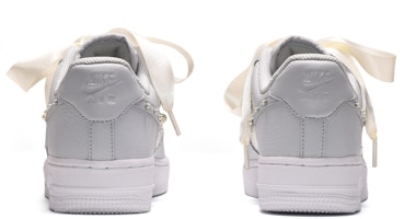 【定制球鞋】 Nike Air Force 1 Low 多巴胺 珍珠少女 低筒 女款 灰白 Shop 【定制球鞋】 Nike Air Force 1 Low 多巴胺 珍珠少女 低筒 女款 灰白