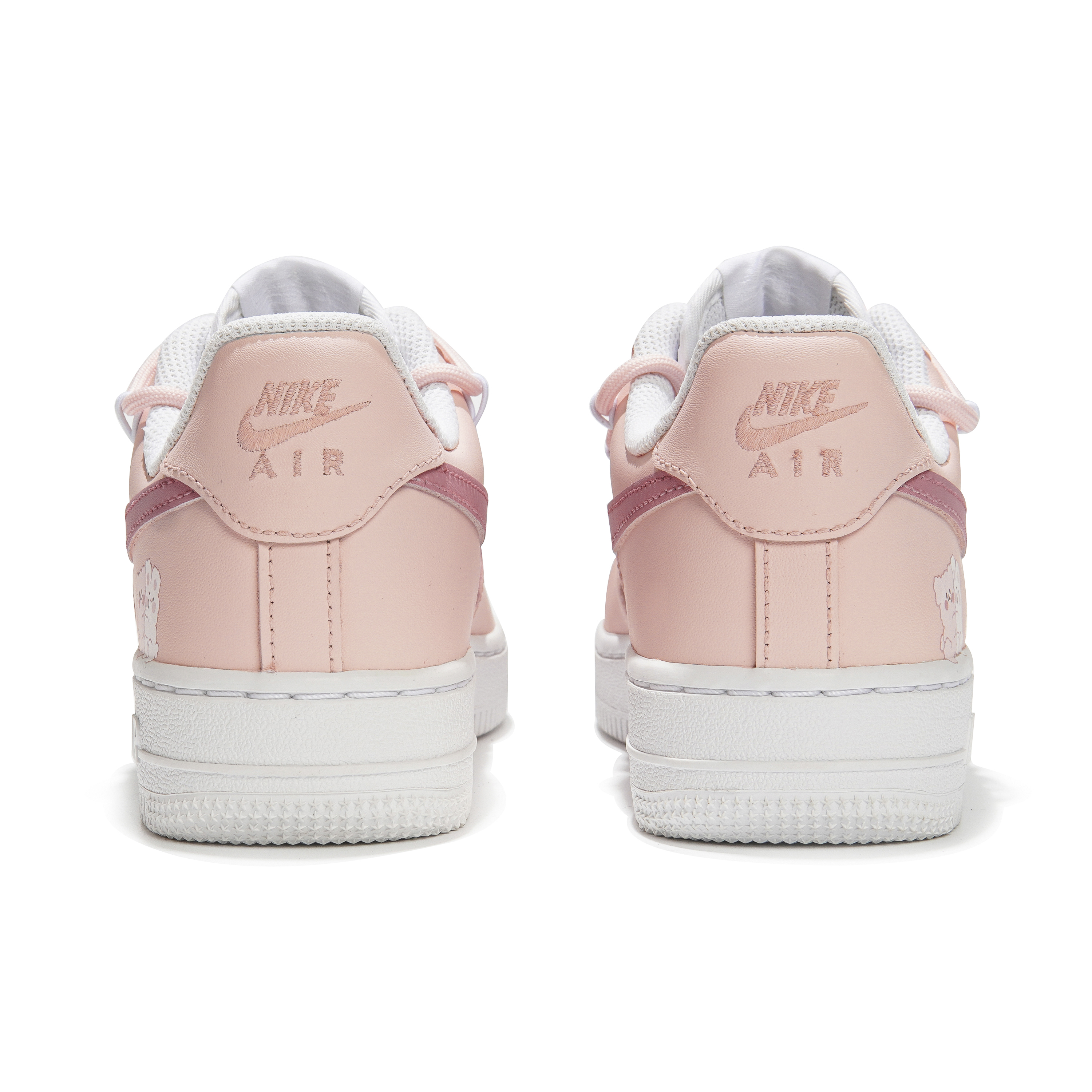 Details for (W) 【カスタムシューズ】(女性用) ナイキエアフォース1ロー'ドーパミンドレスアップピンク' DD8959-100-482309