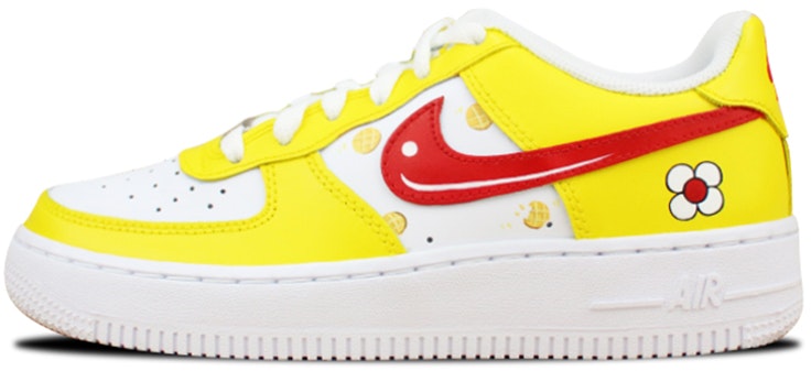 custom-shoes-women-nike-air-force-1-low-doraemon-pineapple-party