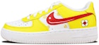Buy 【定制球鞋】Nike Air Force 1 Low 玩鞋系列 菠蘿派 哆啦A夢 動漫主題定制 低幫 板鞋 女款 白黃紅