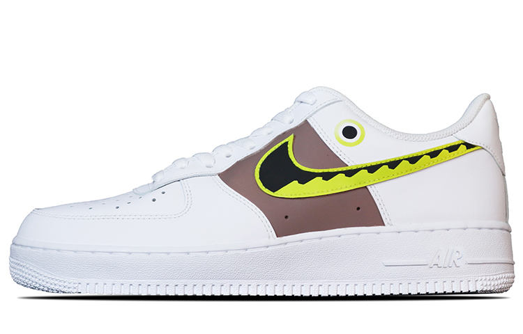[Custom Shoes] (W) Nike Air Force 1 Low 'Dragon Blade Neon Green'