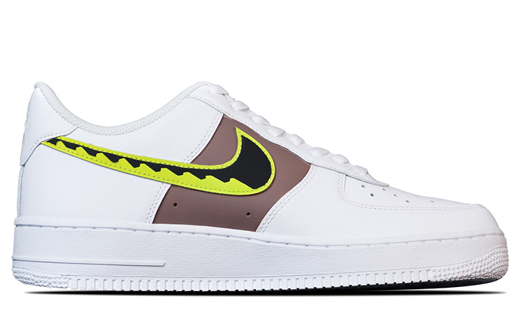 [Custom Shoes] (W) Nike Air Force 1 Low 'Dragon Blade Neon Green' 圖 2