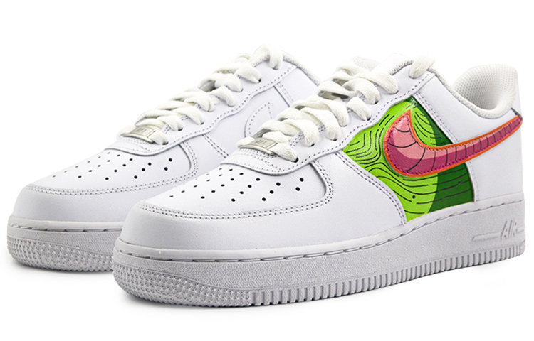 Lookbook (W) カスタム エアフォース1 ロー ピッコロ 白緑赤 DD8959-100(Team9-女款七龙珠短笛QD)