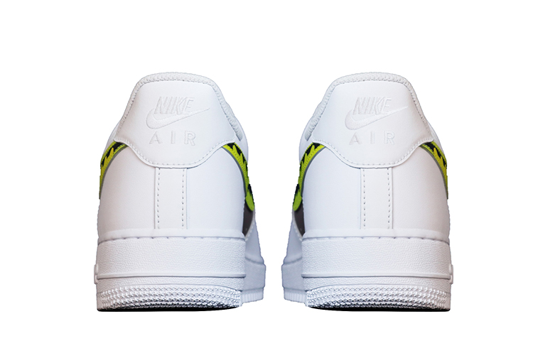 [Custom Shoes] (W) Nike Air Force 1 Low 'Dragon Blade Neon Green' 圖 4