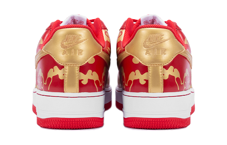 Details for 【訂製球鞋】Nike Air Force 1 Low 空軍一號 龍鳳呈祥 婚鞋 新婚禮物 低幫 板鞋 女款 紅金