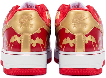 (W) 나이키 에어포스 1 로우 '용봉'(커스텀) CW1575-100(TeamA-AF1女款龙凤呈祥婚鞋) Details for (W) 나이키 에어포스 1 로우 '용봉'(커스텀) CW1575-100(TeamA-AF1女款龙凤呈祥婚鞋)