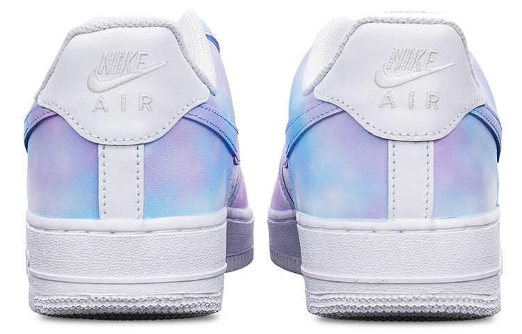 Shop (W) [Kasut Custom] Nike Air Force 1 Low 'Langit Berbintang Day Dream 520 Valentine's' Edisi Terhad DD8959-100(TeamT-女款星空蓝粉S-BOX)