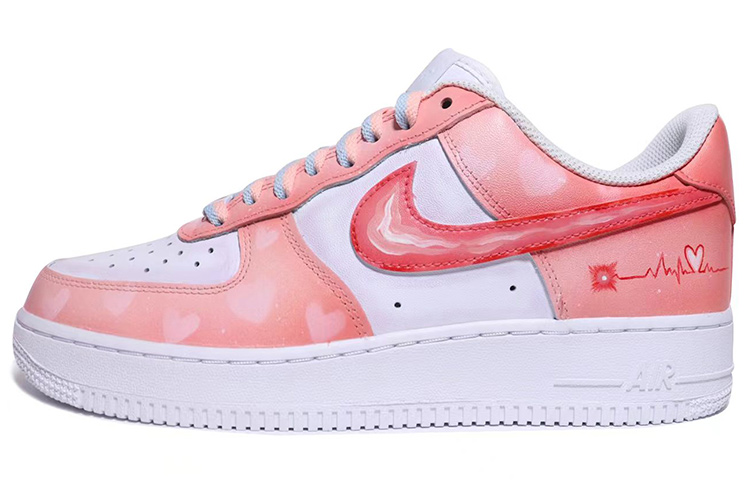 Buy (W) [Sepatu Kustom] Nike Air Force 1 Low 'Elektrokardiogram Bintang Masa Depan' 315115-112(Team伍-心电图520元素)