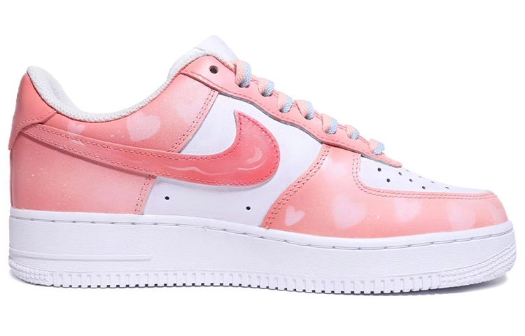 Order (W) [Sepatu Kustom] Nike Air Force 1 Low 'Elektrokardiogram Bintang Masa Depan' 315115-112(Team伍-心电图520元素)