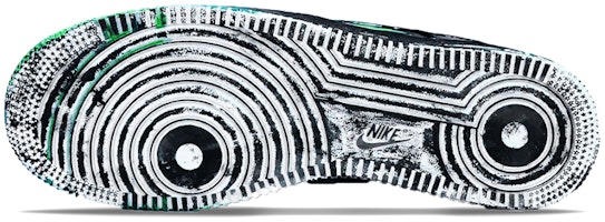 【定制球鞋】Nike Air Force 1 Low 07 空軍一號 綠野仙蹤 低幫 板鞋 女款 黑綠 Sizing 【定制球鞋】Nike Air Force 1 Low 07 空軍一號 綠野仙蹤 低幫 板鞋 女款 黑綠