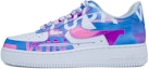 Buy 【客製化運動鞋】Nike Air Force 1 Low 空軍一號 極限競速 色塊拼接 撕裂 電競 低筒 板鞋 女款 白藍紫