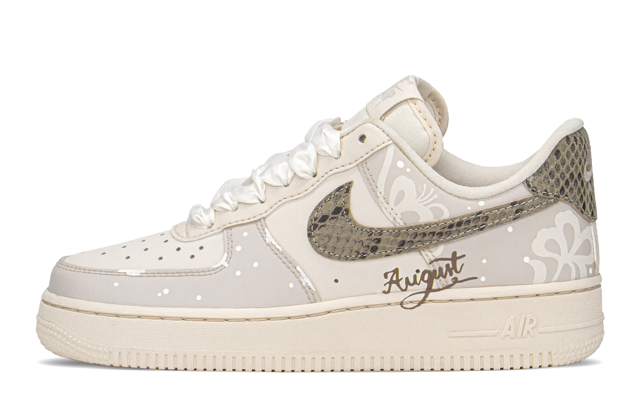 Buy (W) [Kasut Tersuai] Nike Air Force 1 Low 'Bunga Gugur' DD8959-002(TeamA-AFl落花S-BOX)