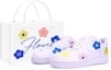 Buy (W) Zapatillas Nike Air Force 1 Low 'Floral Smile Graffiti' Custom DD8959-100(TeamTen-女款七夕笑脸花朵)