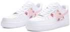 Lookbook 【定制球鞋】 Nike Air Force 1 Low 空軍一號 花卉系列 純手繪 甜美女孩 清新 簡約 低筒 板鞋 女款 白粉