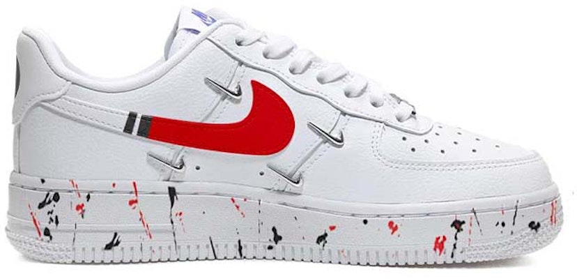 (W) 나이키 에어포스 1 로우 '블루레드 스플래터' (Nike AF1 로우 '블루레드 스플래터') CT1990-100(Team56-流体泼墨) Order (W) 나이키 에어포스 1 로우 '블루레드 스플래터' (Nike AF1 로우 '블루레드 스플래터') CT1990-100(Team56-流体泼墨)