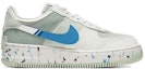 Order 【客製化球鞋】 Nike Air Force 1 Low 流體濺墨 潮流百搭 馬卡龍 防滑耐磨 低筒 板鞋 女款 灰藍綠