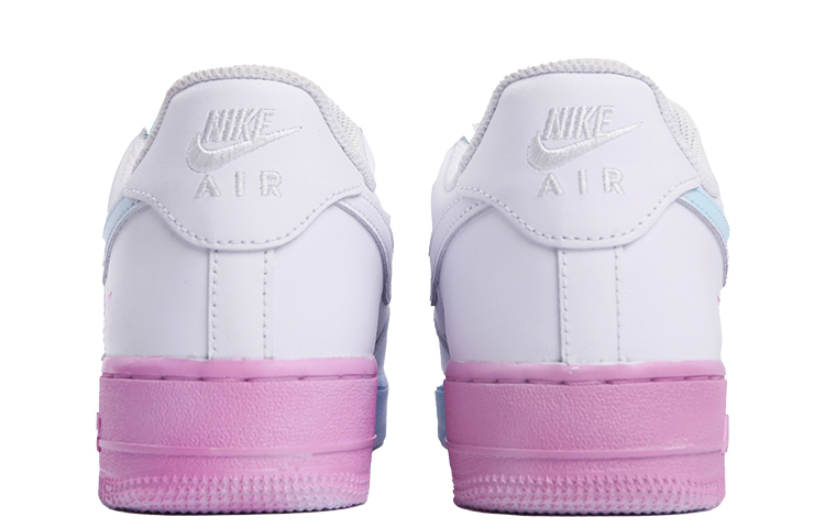 Shop (W) 【定制鞋】耐克空军1号低帮“飞行日记拼色喷漆粉蓝” DD8959-100(Team48-飞行日记)
