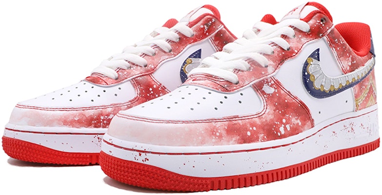 (W) Zapatillas Nike Air Force 1 Low 'Ciudad Prohibida Rojo y Blanco' CW1575-100(TeamM-女款中国风故宫红白蓝) Lookbook (W) Zapatillas Nike Air Force 1 Low 'Ciudad Prohibida Rojo y Blanco' CW1575-100(TeamM-女款中国风故宫红白蓝)