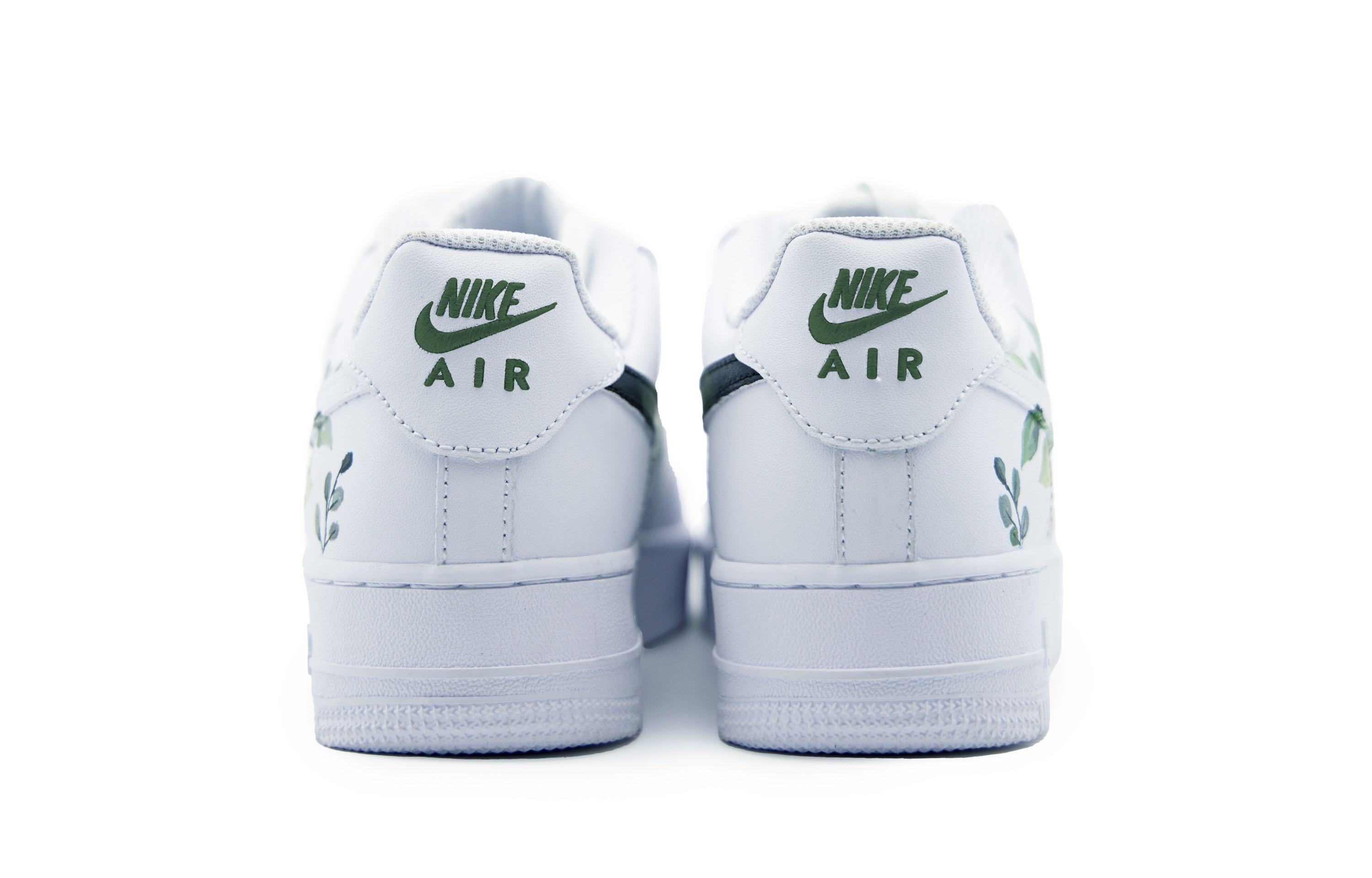 [Custom Shoes] (W) Nike Air Force 1 Low 'Forest Tale White-Green' 圖 4