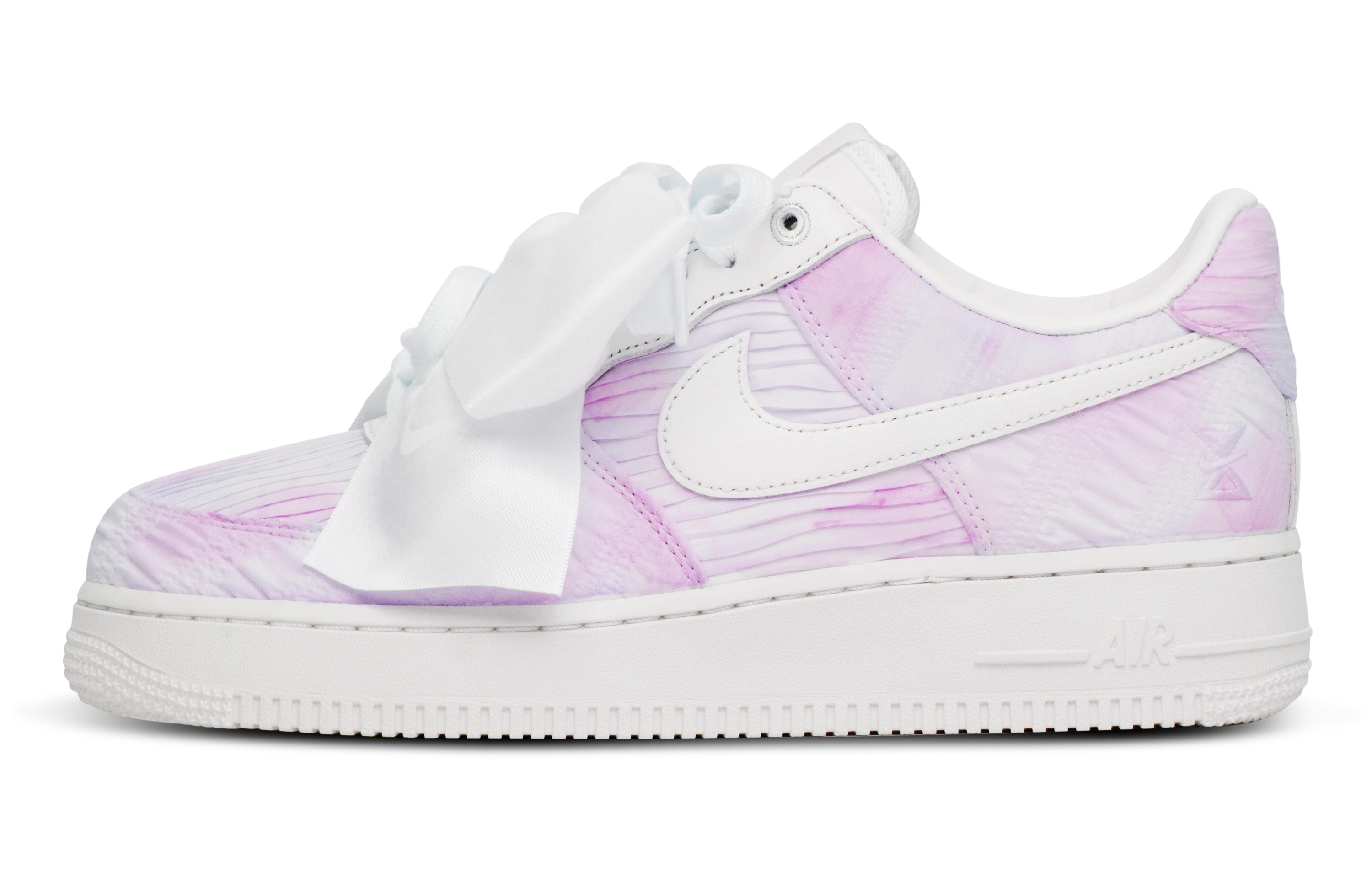 Buy (W) [Sepatu Custom] Nike Air Force 1 Low 'Fresh Purple Bow' Ungu Terbaru DV4244-111(Team65-清新紫色)