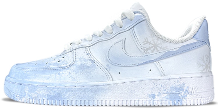 custom-shoes-women-nike-air-force-1-low-frozen-snowflakes