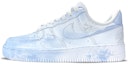 Buy 【定制運動鞋】 Nike Air Force 1 Low 冰雪奇緣 特殊禮盒 雪花 雪山 漸變推薦 低幫 板鞋 女款 藍白