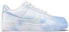 Order 【定制運動鞋】 Nike Air Force 1 Low 冰雪奇緣 特殊禮盒 雪花 雪山 漸變推薦 低幫 板鞋 女款 藍白