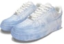 Lookbook 【定制運動鞋】 Nike Air Force 1 Low 冰雪奇緣 特殊禮盒 雪花 雪山 漸變推薦 低幫 板鞋 女款 藍白