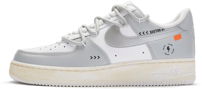 (W) 【カスタムシューズ】(女性用) ナイキ エア フォース 1 ロー「ギャラクティック・シルバー」 DD8959-100(TeamR-女款银河系QD) Buy (W) 【カスタムシューズ】(女性用) ナイキ エア フォース 1 ロー「ギャラクティック・シルバー」 DD8959-100(TeamR-女款银河系QD)