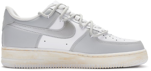 (W) 【カスタムシューズ】(女性用) ナイキ エア フォース 1 ロー「ギャラクティック・シルバー」 DD8959-100(TeamR-女款银河系QD) Order (W) 【カスタムシューズ】(女性用) ナイキ エア フォース 1 ロー「ギャラクティック・シルバー」 DD8959-100(TeamR-女款银河系QD)