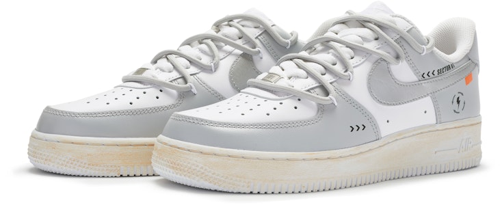 (W) 【カスタムシューズ】(女性用) ナイキ エア フォース 1 ロー「ギャラクティック・シルバー」 DD8959-100(TeamR-女款银河系QD) Lookbook (W) 【カスタムシューズ】(女性用) ナイキ エア フォース 1 ロー「ギャラクティック・シルバー」 DD8959-100(TeamR-女款银河系QD)