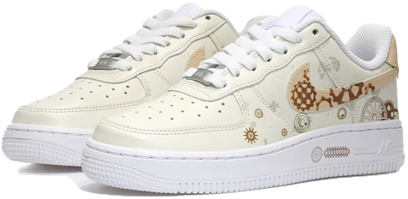 (W) Zapatillas Nike Air Force 1 Low 'Engranaje del Tiempo - Marfil Pasado' DD8959-100(Team10-时光齿轮米白) Lookbook (W) Zapatillas Nike Air Force 1 Low 'Engranaje del Tiempo - Marfil Pasado' DD8959-100(Team10-时光齿轮米白)