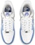 Shop 【定制球鞋】 Nike Air Force 1 Low 禮盒 四鉤 漸變 低筒 板鞋 女款 白藍
