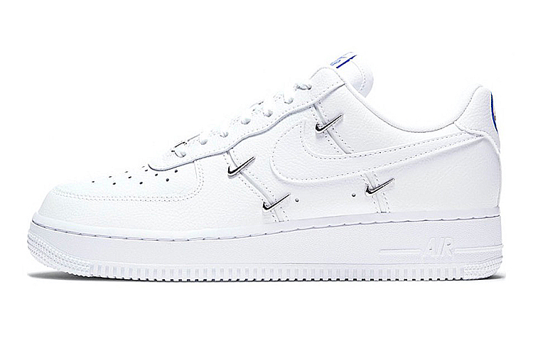 Cheap (W) [定制鞋款] 耐克Air Force 1低帮 '礼盒渐变白蓝' CT1990-100(Team47-女4钩蓝前后SBOX)
