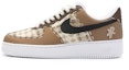 Order 【定制球鞋】 Nike Air Force 1 Low 空軍一號 野鶴製造 聖誕主題 薑餅人 貼布 特殊鞋帶 低幫 板鞋 女款 棕色