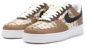 【定制球鞋】 Nike Air Force 1 Low 空軍一號 野鶴製造 聖誕主題 薑餅人 貼布 特殊鞋帶 低幫 板鞋 女款 棕色 Shop 【定制球鞋】 Nike Air Force 1 Low 空軍一號 野鶴製造 聖誕主題 薑餅人 貼布 特殊鞋帶 低幫 板鞋 女款 棕色