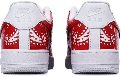 (W) 나이키 에어포스 1 로우 '깅엄 캐슈 플라워' (커스텀) DD8959-100(TeamT-格纹腰果花红白S-BOX) Shop (W) 나이키 에어포스 1 로우 '깅엄 캐슈 플라워' (커스텀) DD8959-100(TeamT-格纹腰果花红白S-BOX)