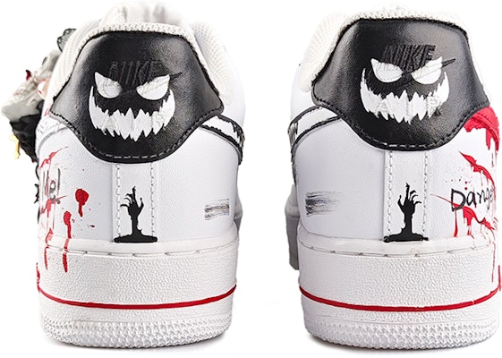 (W) 나이키 에어포스 1 로우 '고딕 스컬 로즈' DD8959-100(Team13-哥特骷髅涂鸦E) Details for (W) 나이키 에어포스 1 로우 '고딕 스컬 로즈' DD8959-100(Team13-哥特骷髅涂鸦E)