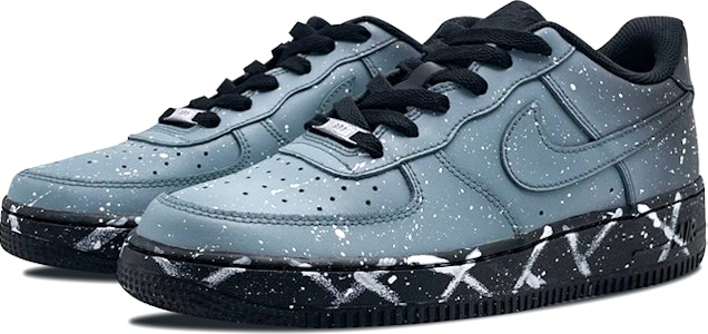 (W) ナイキ AF1 ロー グラデスプラッタースターズ DD8959-001(Team-E女款渐变泼墨星辰黑白) Lookbook (W) ナイキ AF1 ロー グラデスプラッタースターズ DD8959-001(Team-E女款渐变泼墨星辰黑白)