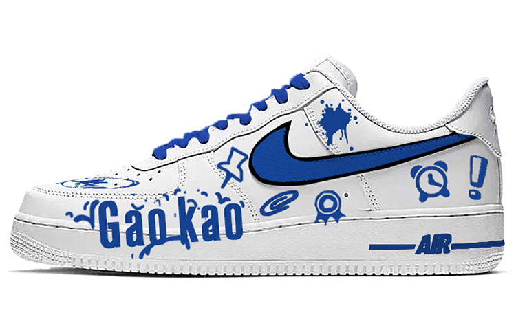 Buy (W) [定制鞋] 耐克空军一号低帮「毕业季」 314192-117(TeamY-女款录取吧毕业季)