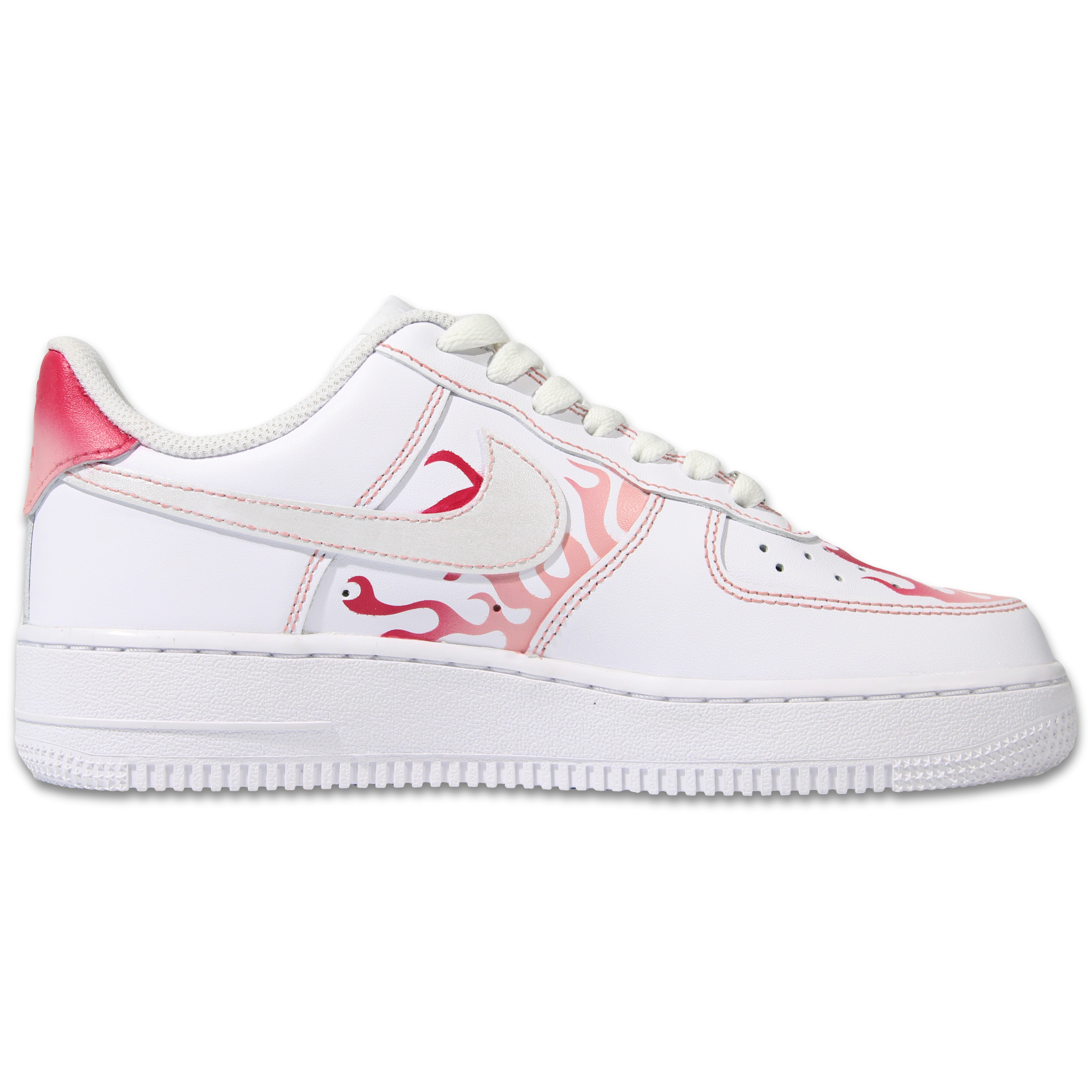 [Custom Shoes] (W) Nike Air Force 1 Low 'Gradual White Flame' 圖 3