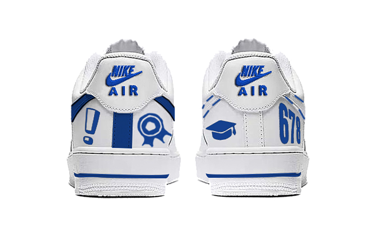 Details for (W) [定制鞋] 耐克空军一号低帮「毕业季」 314192-117(TeamY-女款录取吧毕业季)