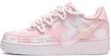 Buy (W) 나이키 에어포스 1 로우 '그라피티 스우시 핑크' (Nike AF1 로우 '그라피티 핑크') DD8959-100(TeamE-女款刮刮乐叉叉白粉)