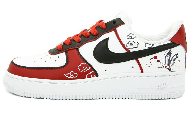 Order (W) [Sepatu Custom] Nike Air Force 1 Low 'Graffiti Diary Merah Putih' DD8959-100（Team175）
