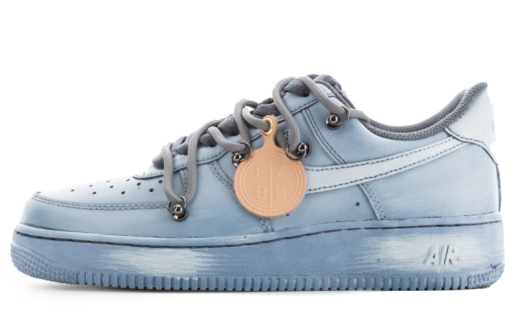 Order (W) 나이키 에어포스 1 로우 '그레이 디컨' (커스텀) 315115-112(TeamA-AF1OW女权志龙石墨)